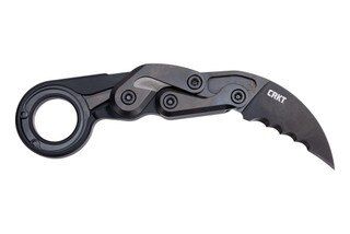 CRKT Provoke First Responder Folding Karambit Knife with 2.41" VEFF Serrated blade
